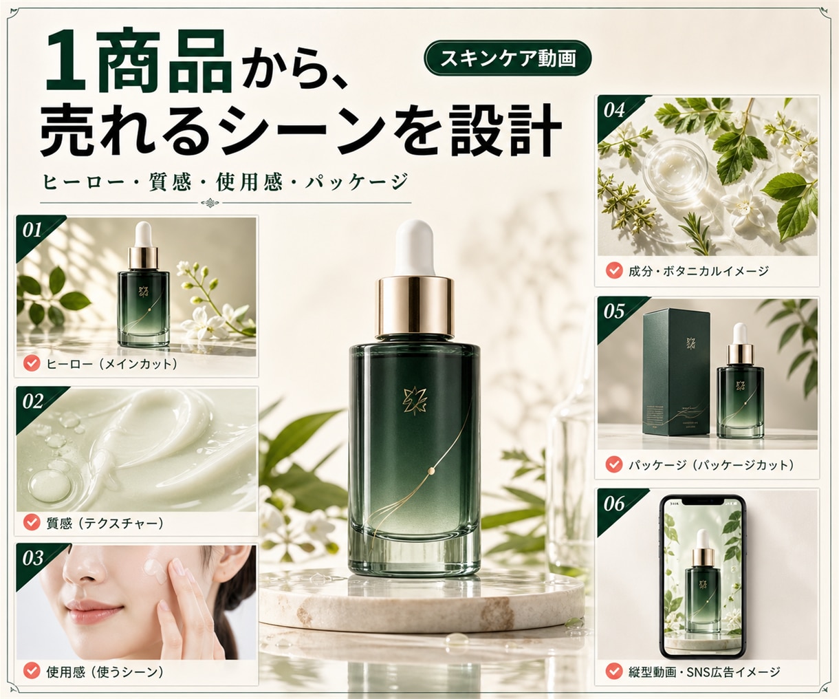 広告・SNS用の動画を高品質に制作します 商品PR・縦型ショート・AI映像対応 イメージ3