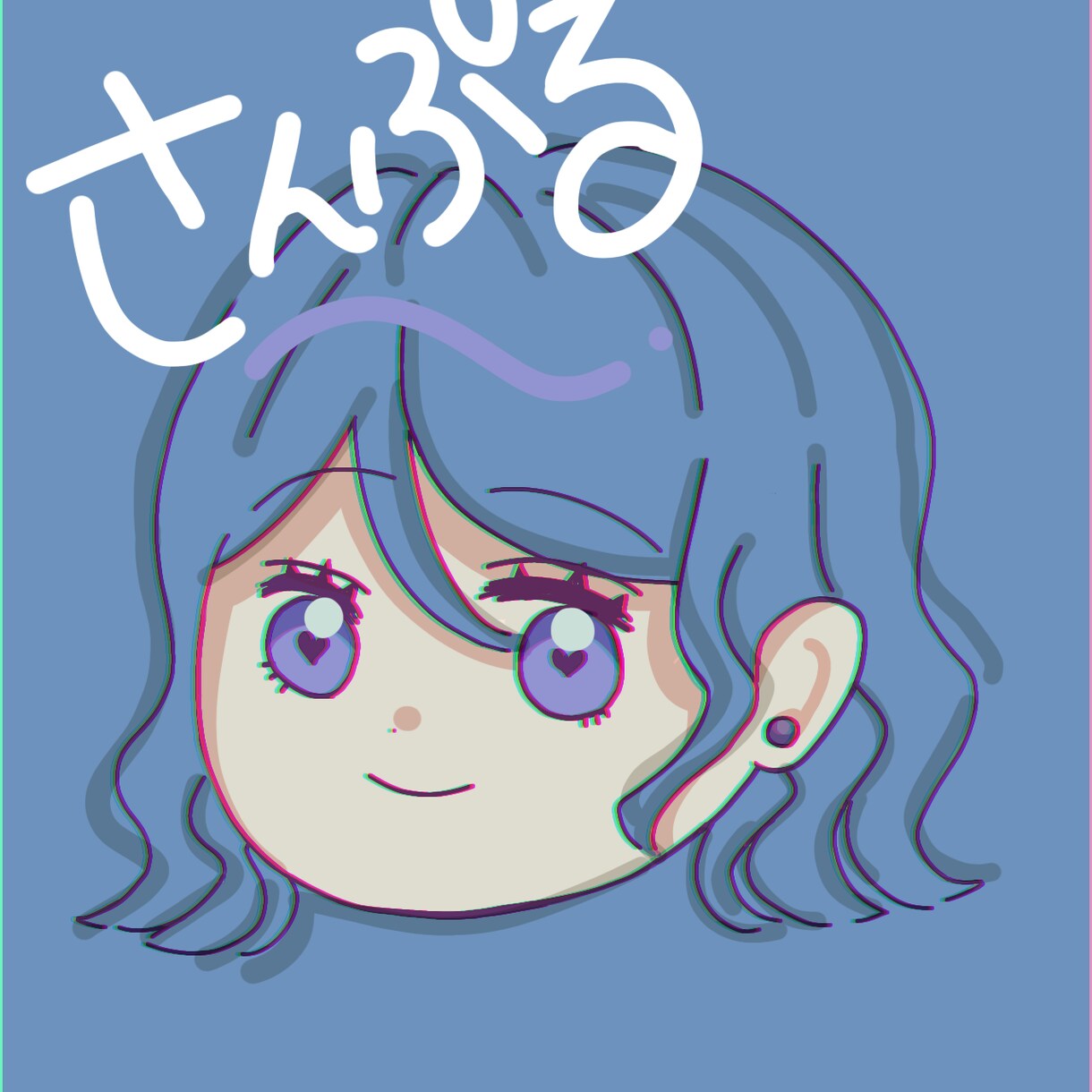 ころんとした似顔絵アイコン描きます ゆるくて丸い。あなた専用アイコンを早く、安くお届けします イメージ7