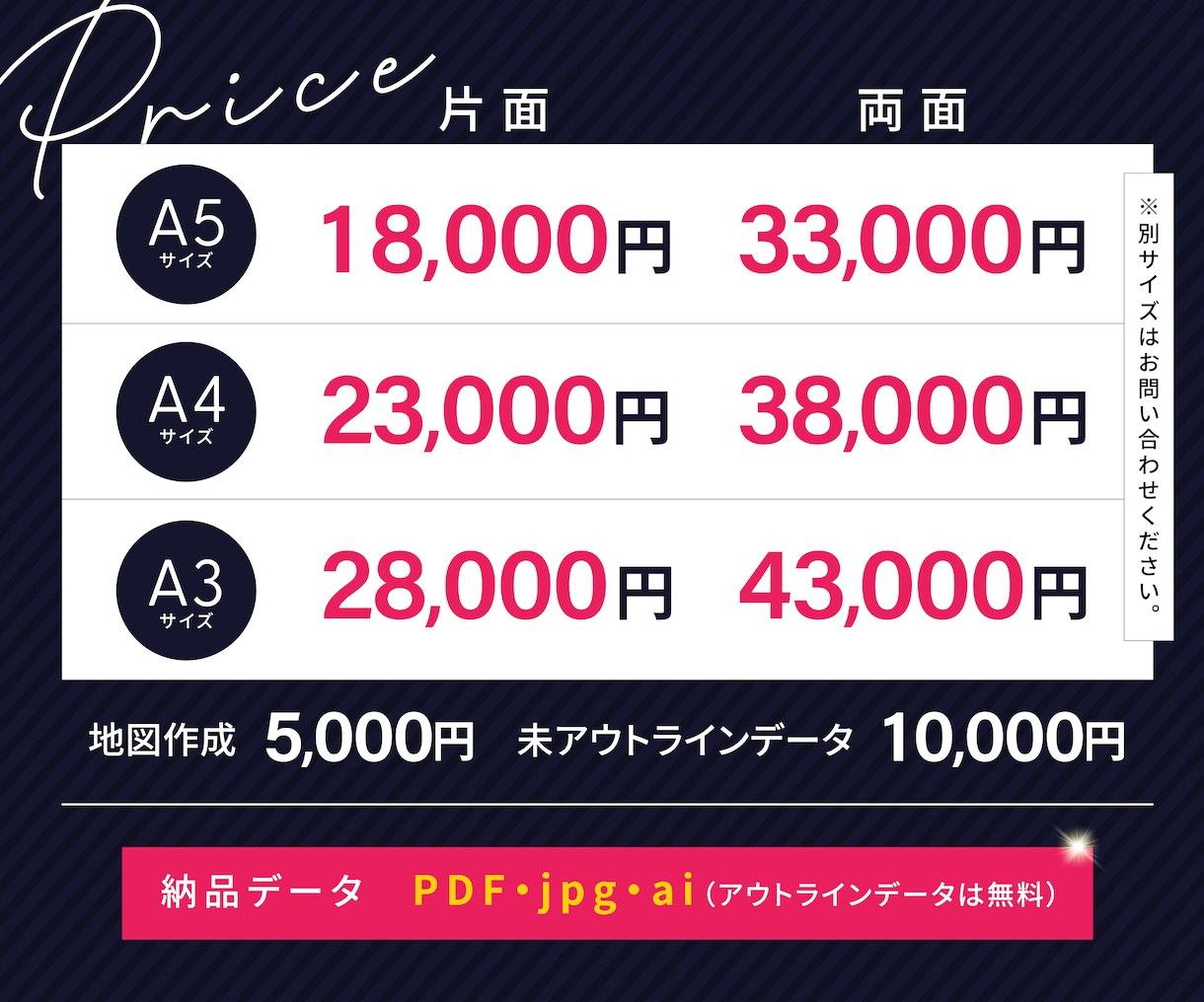 希望に沿ったチラシ・フライヤーをつくります ご用意頂くのはテキストのみ！修正は無制限！ イメージ2