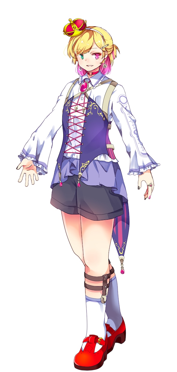 キャラクターの全身立ち絵を制作ます オリジナルキャラクター、Vtuber、UTAU等 イメージ1