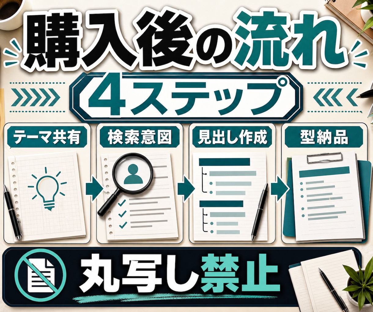 ChatGPTの記事構成テンプレを作ります 検索意図から見出しと確認項目まで再利用できる型に整理 イメージ3