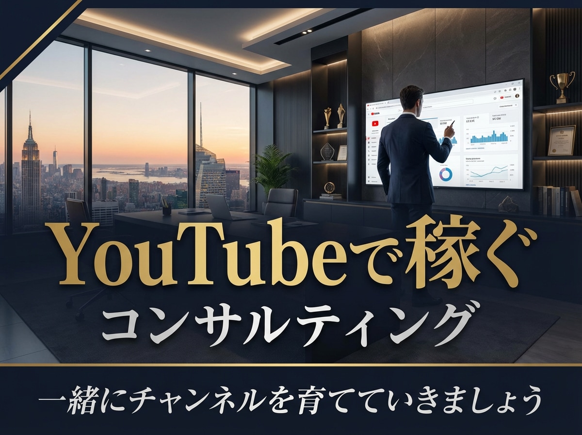 YouTube攻略大全PDF×コンサル提供します 【YouTube攻略教材】とコンサルであなたのCHを伸ばす！ イメージ5