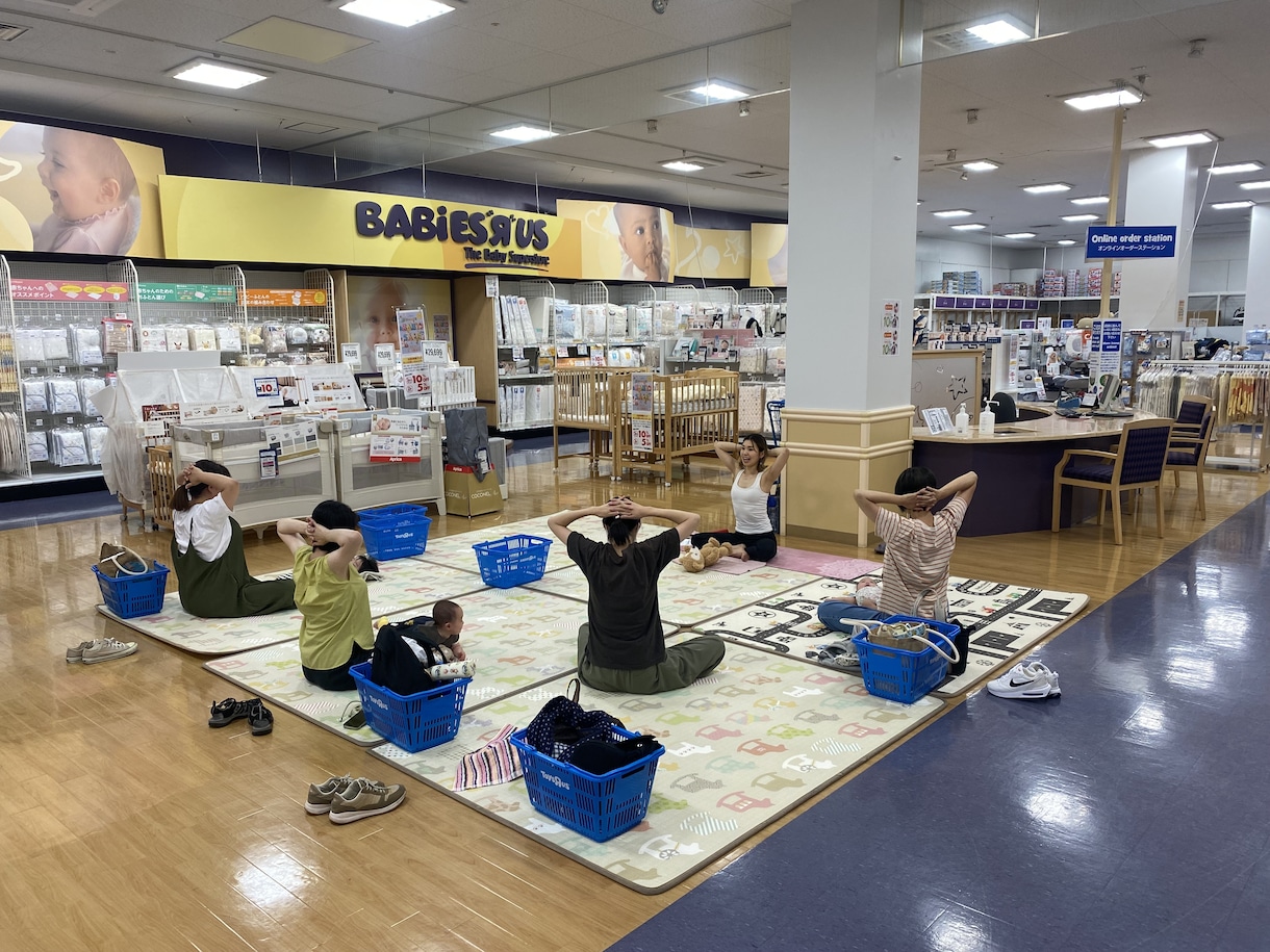 ヨガ,ベビーヨガ 産後ママの身体を快適にします 産後で疲れやすいママの身体をサポートします！ イメージ3