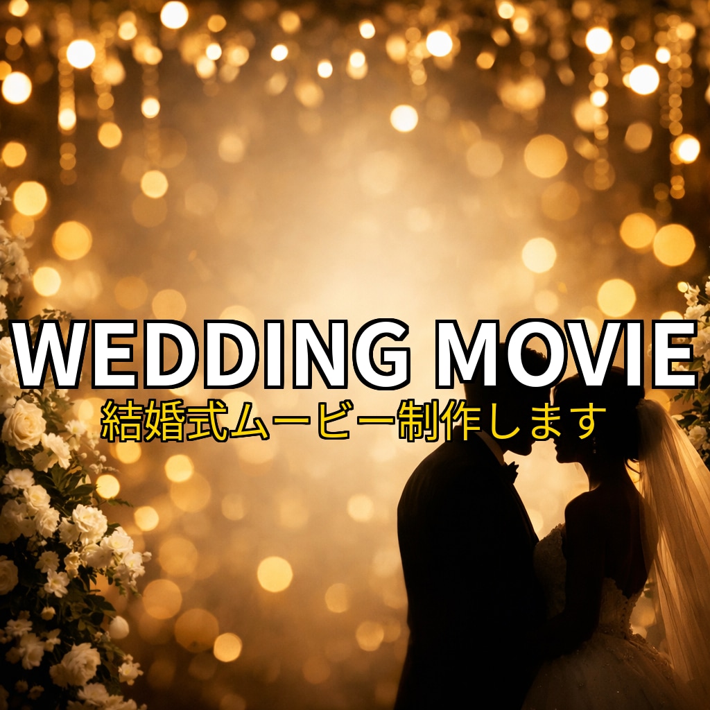 ゲストが涙する感動の演出。二人の物語を映画にします ：「ありがとう」が溢れ出す。お二人の歩みを、最高の物語に。 イメージ1