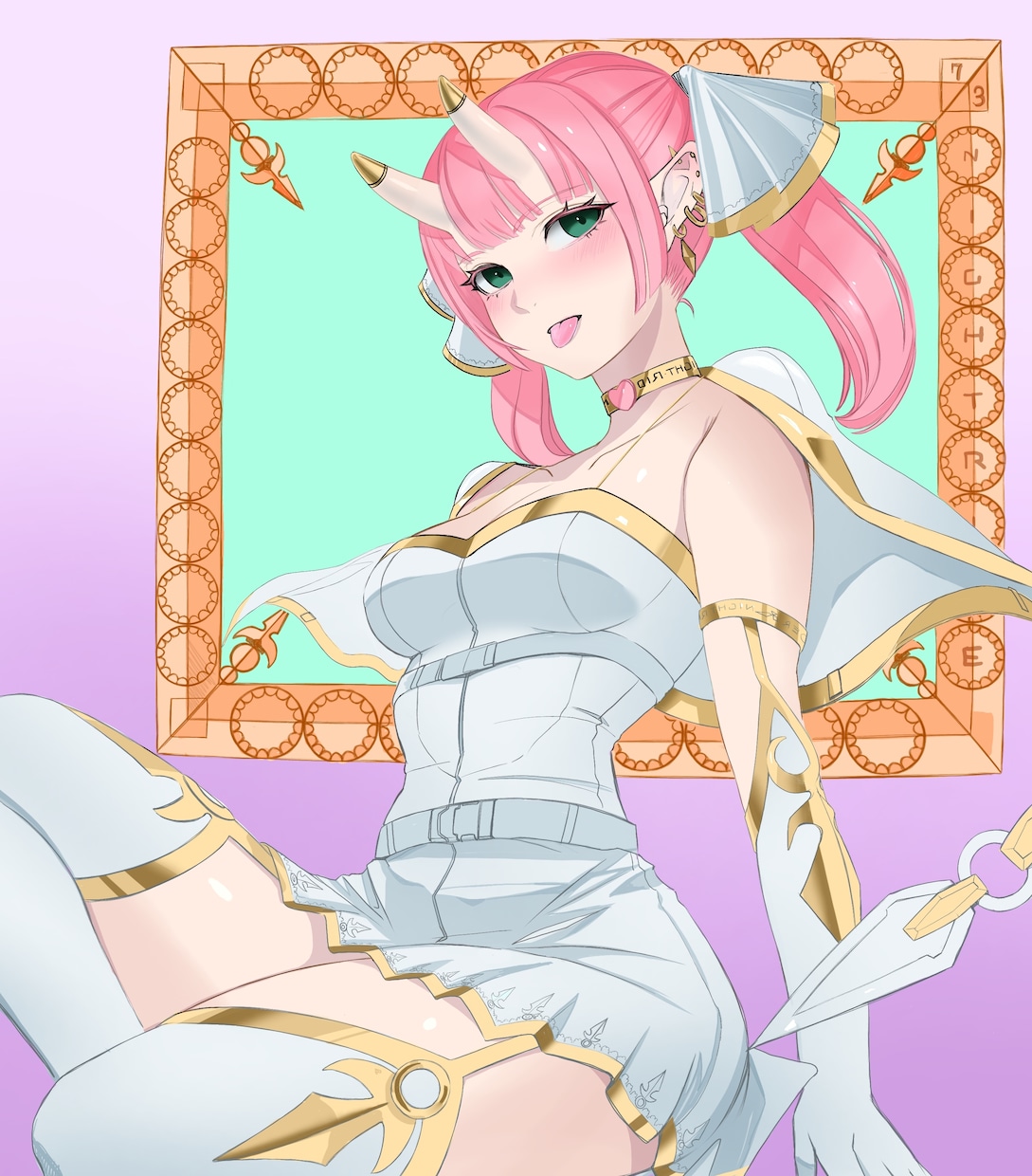 商用OK！女子イラストなんでも描きます 全身でもどんなポーズでも一律3000円！ラフ絵修正フリー！ イメージ7