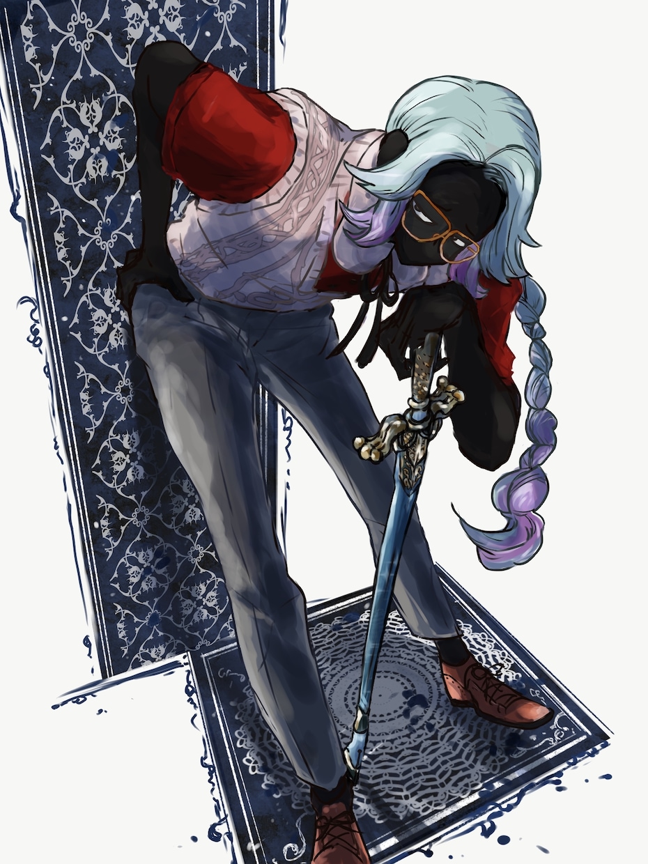 異形頭・人外のイラスト描きます 異形頭、多腕、多脚、単眼、複眼など幅広く対応します イメージ6
