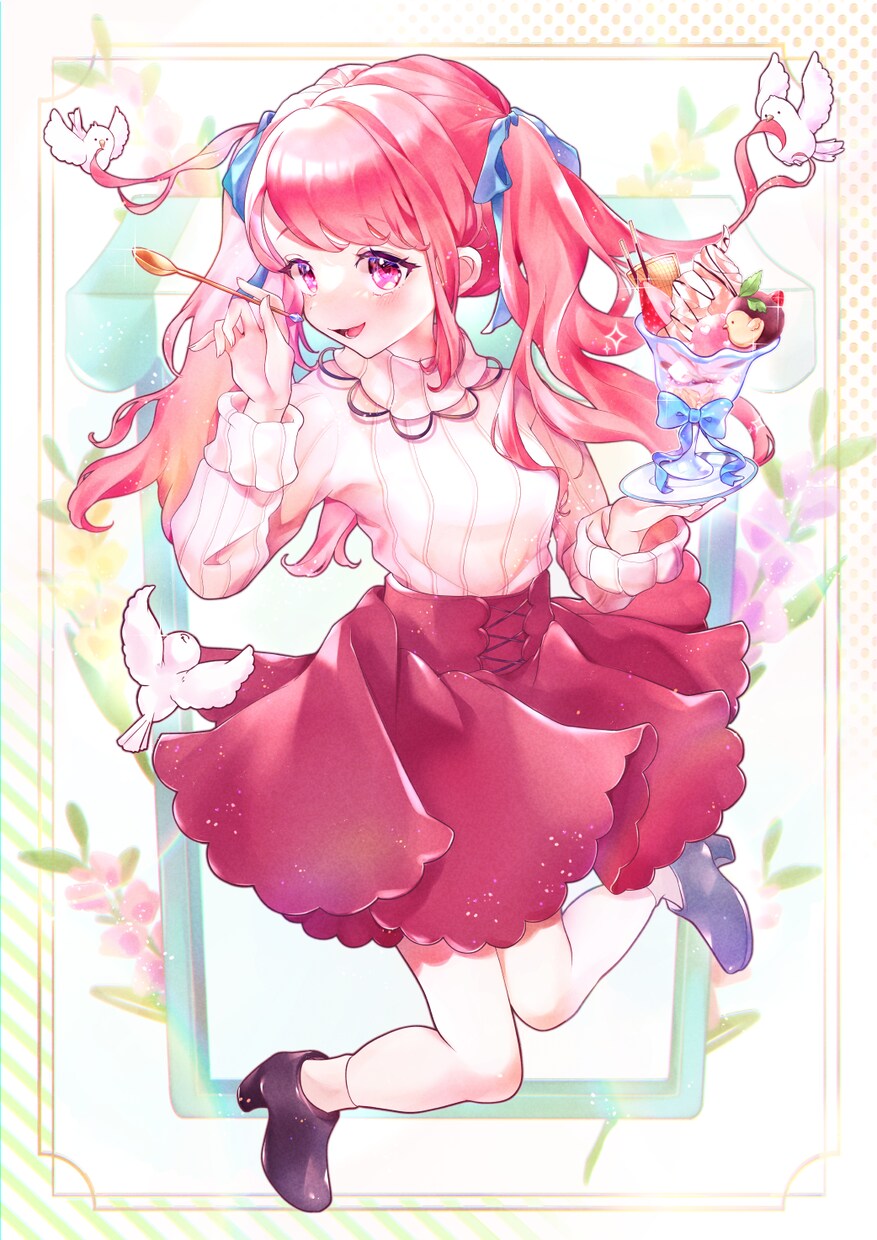 1枚絵とループアニメーションをセットで制作致します イラスト制作～Live2Dでアニメーションを制作致します イメージ9