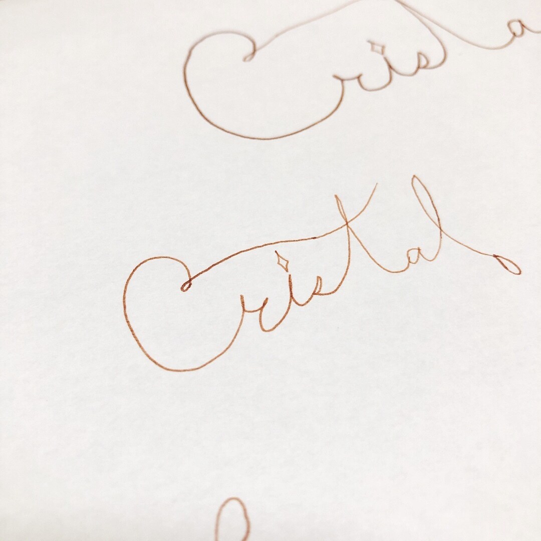 大切な方へのカード表紙をカリグラフィー で書きます 誕生日・記念日に贈るカードをカリグラフィー でデザイン。 イメージ5
