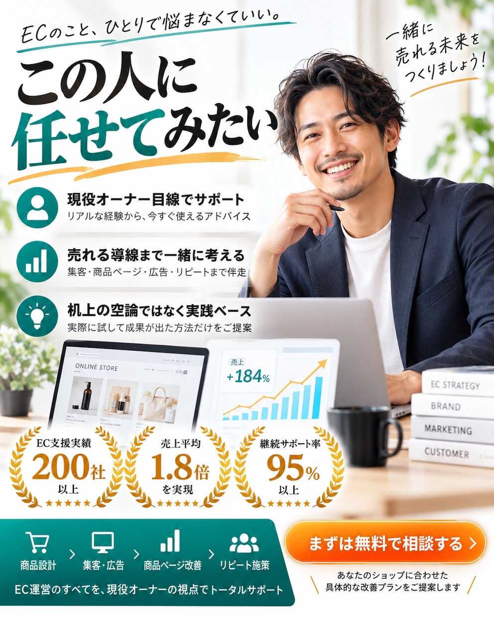 現役オーナーが売れる！BASEショップを構築します 月商100万、年商1000万を突破したオーナーが作成します イメージ4