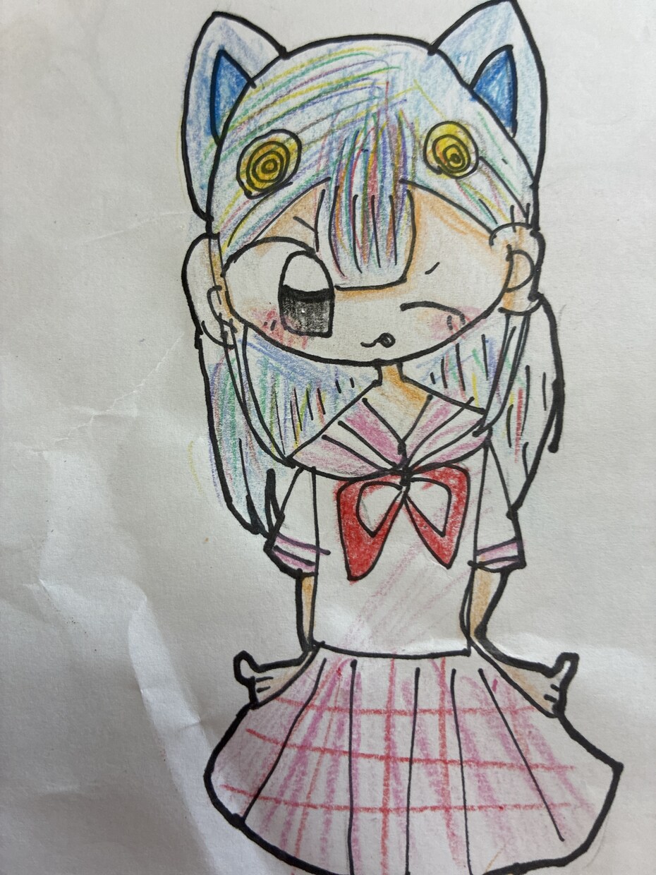 女の子専門！キラキラ可愛いイラスト制作します 世界に一つだけのアナログ原画。手描きの女の子を丁寧に描きます イメージ2