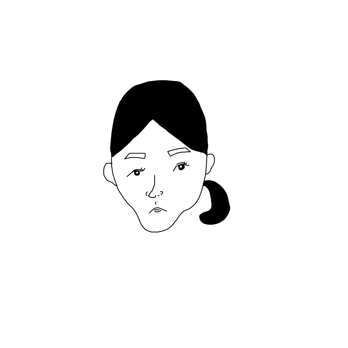 似顔絵を作成いたします 無愛想な似顔絵、お任せください イメージ4