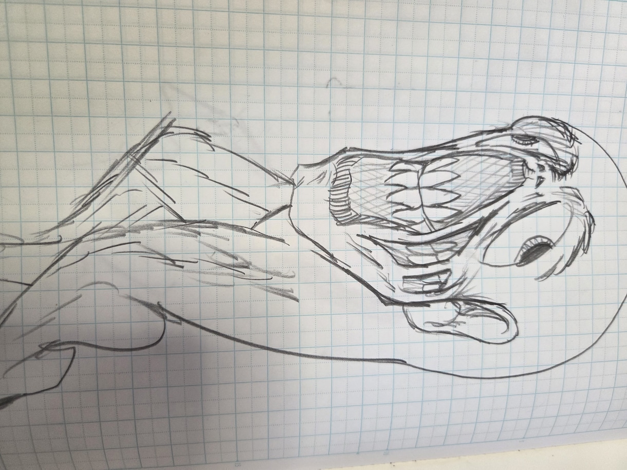 モンスター描きます 小学生ですが独学で絵を描いています イメージ1
