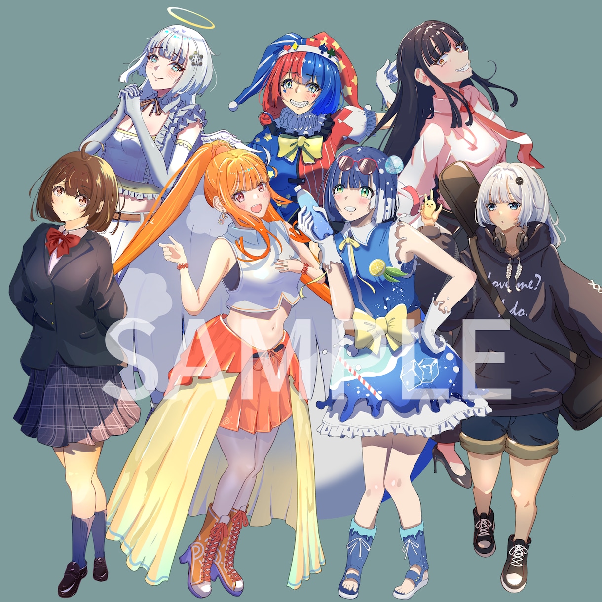 キャラクター立ち絵を制作します 立ち絵制作｜商用利用可・修正3回まで対応 イメージ5