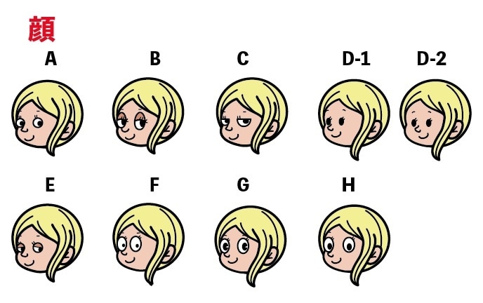 セミオーダーで女の子アメコミ風キャラクター作ります セミオーダーだからお安くキャラクターが作れます。 イメージ3