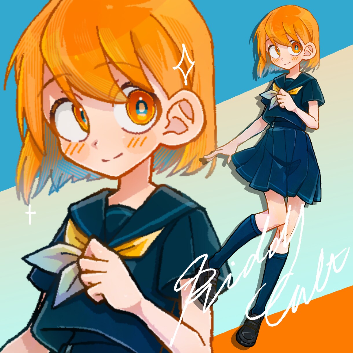 キャラクターの立ち絵をお描きします ポップでかわいい、独自のデザイン♪ イメージ1