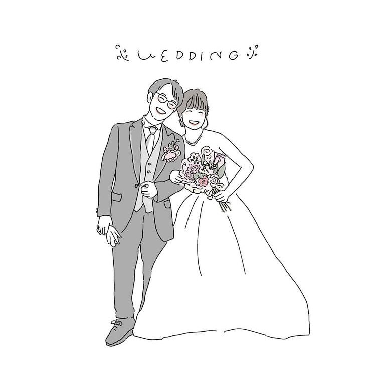 ウェルカムボード・ペーパーアイテムイラスト描きます アイコン・待ち受け・ギフトカード・おうちでのインテリアにも♡ イメージ6