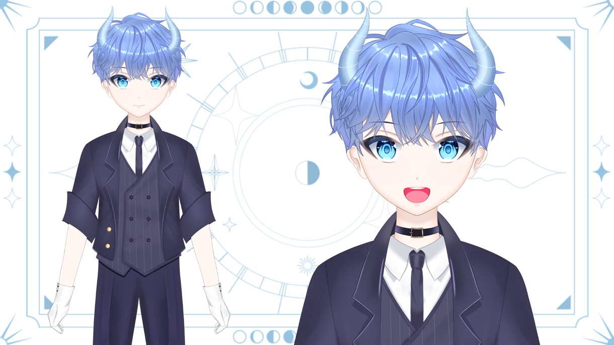 キャラデザからモデリングまで！vtuber作ります 低価格で高可動！サポート充実◎のLive2Dモデリング！ イメージ7