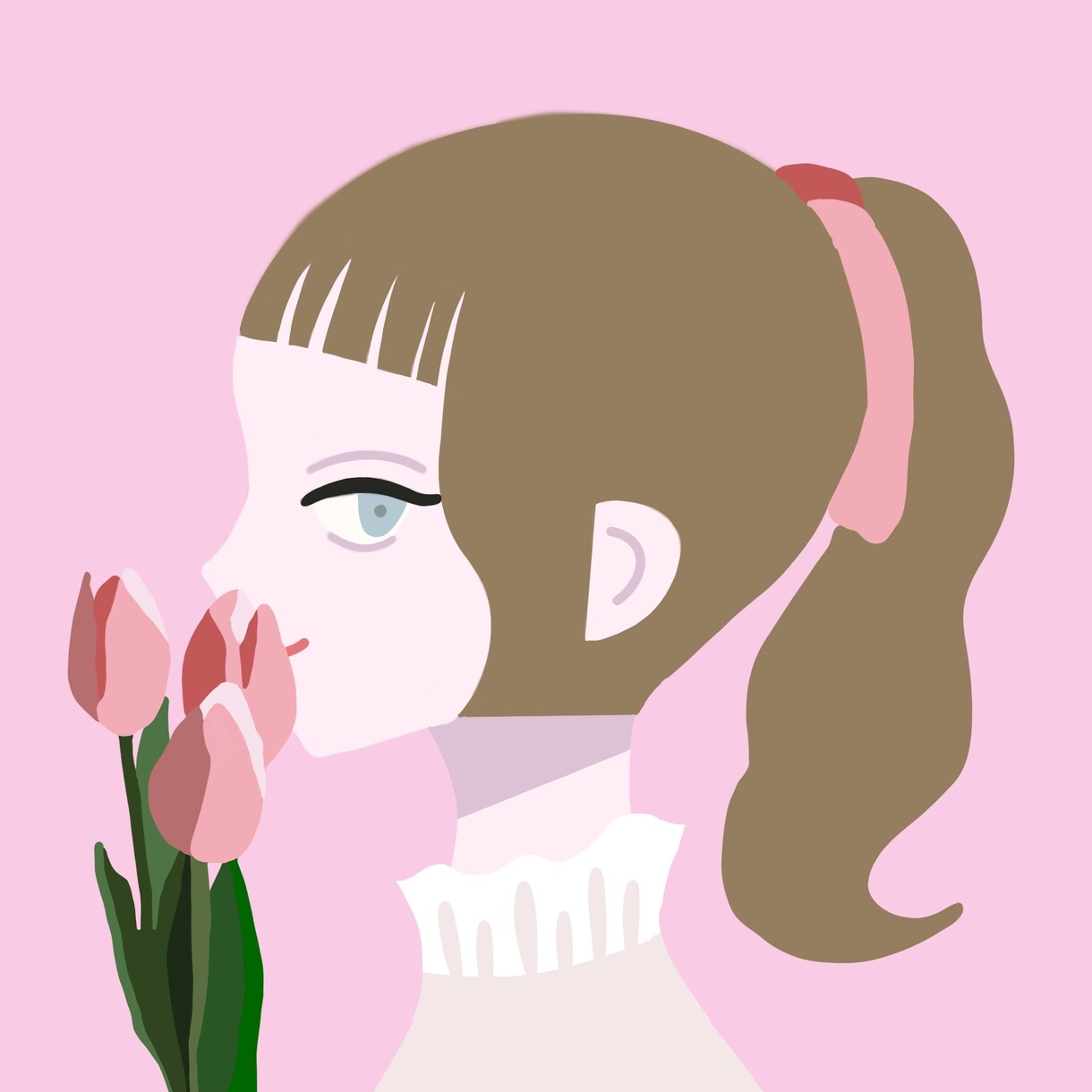 フラットでかわいいイラスト描きます あなたのために素敵なイラストお描きします！ イメージ2