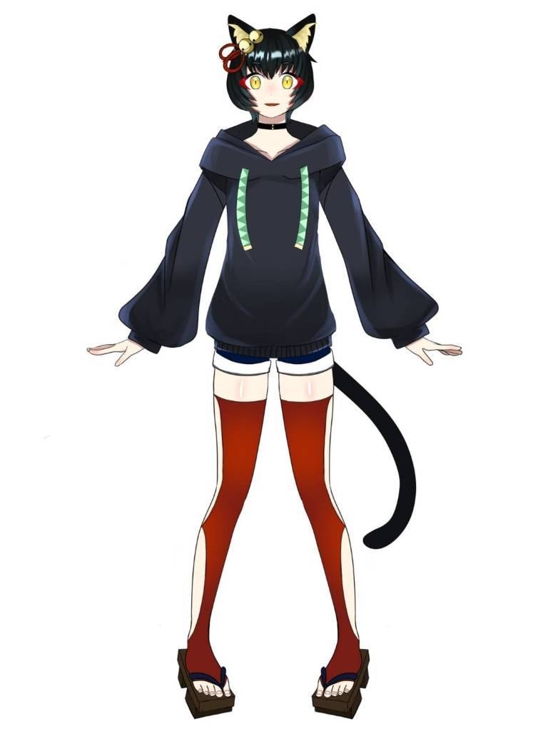 Vモデルのキャラデザ、パーツ分けを承ります 相談を重ね、満足のいくようなキャラクターに仕上げます！ イメージ1