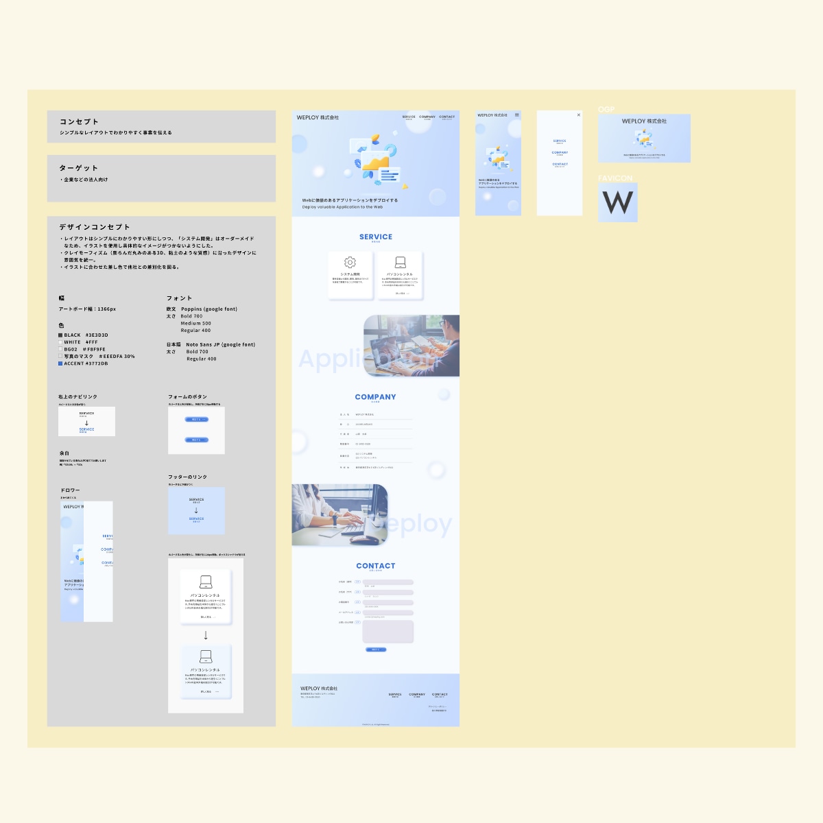 丁寧◎Webサイト（ホームページ）のデザインします 【品質・丁寧さ重視】見やすくきれいめなデザイン イメージ5