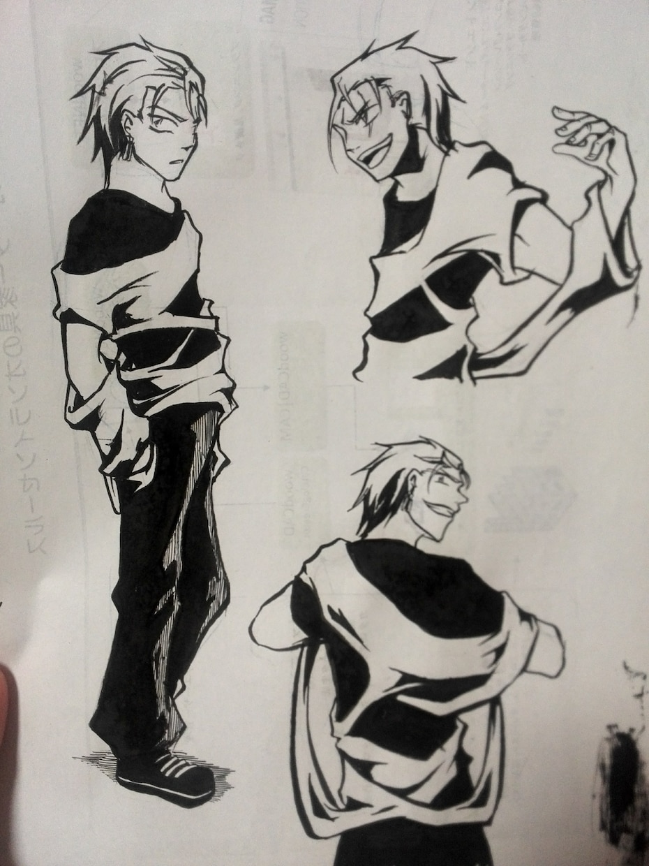 完全アナログで漫画を描きます カッコイイ系統・アクションもの・シリアス系が得意です。 イメージ4