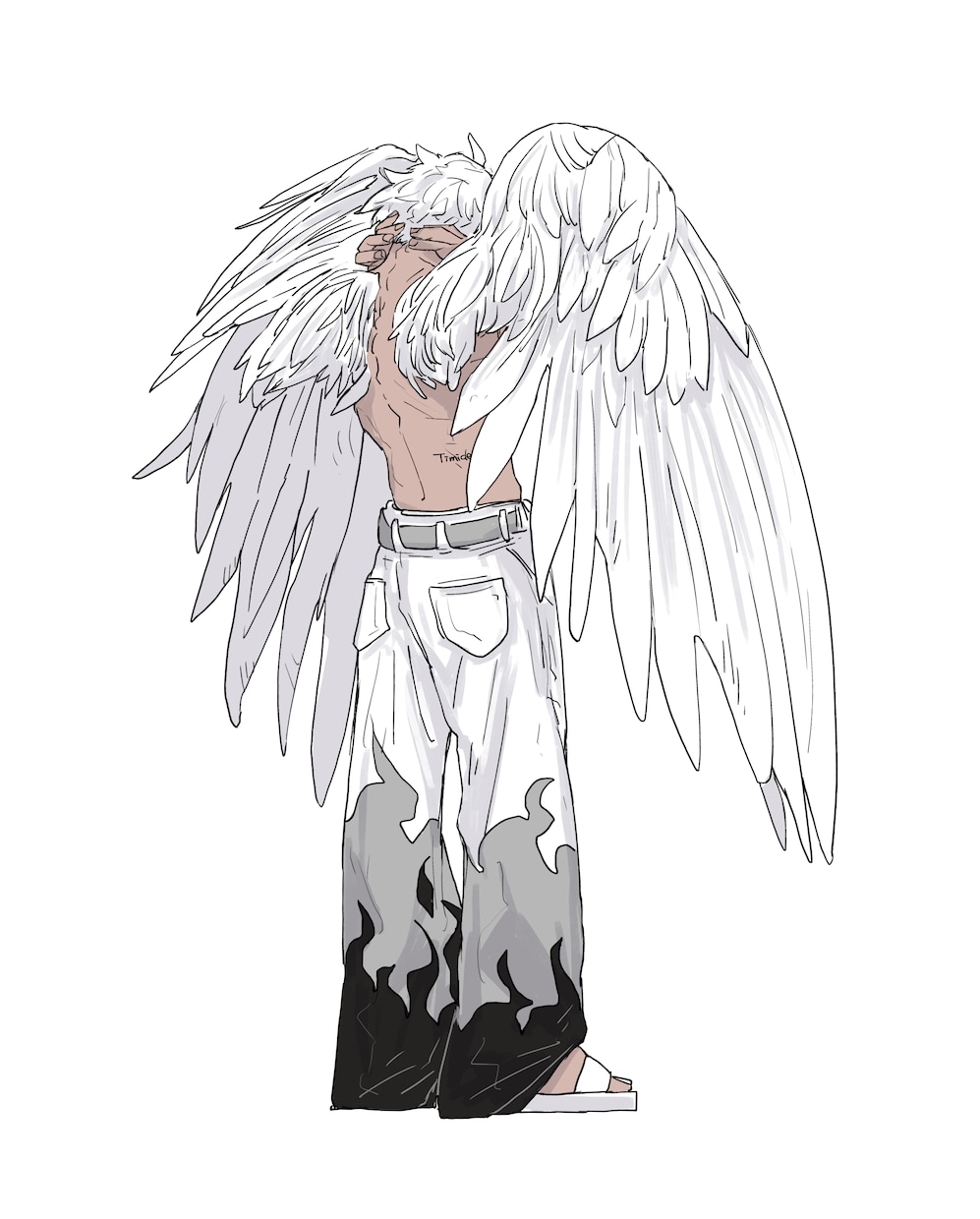 創作アカ向け⚡スタイリッシュな立ち絵描きます あなたの用の特別なキャラデザインをあなたへ。 イメージ2