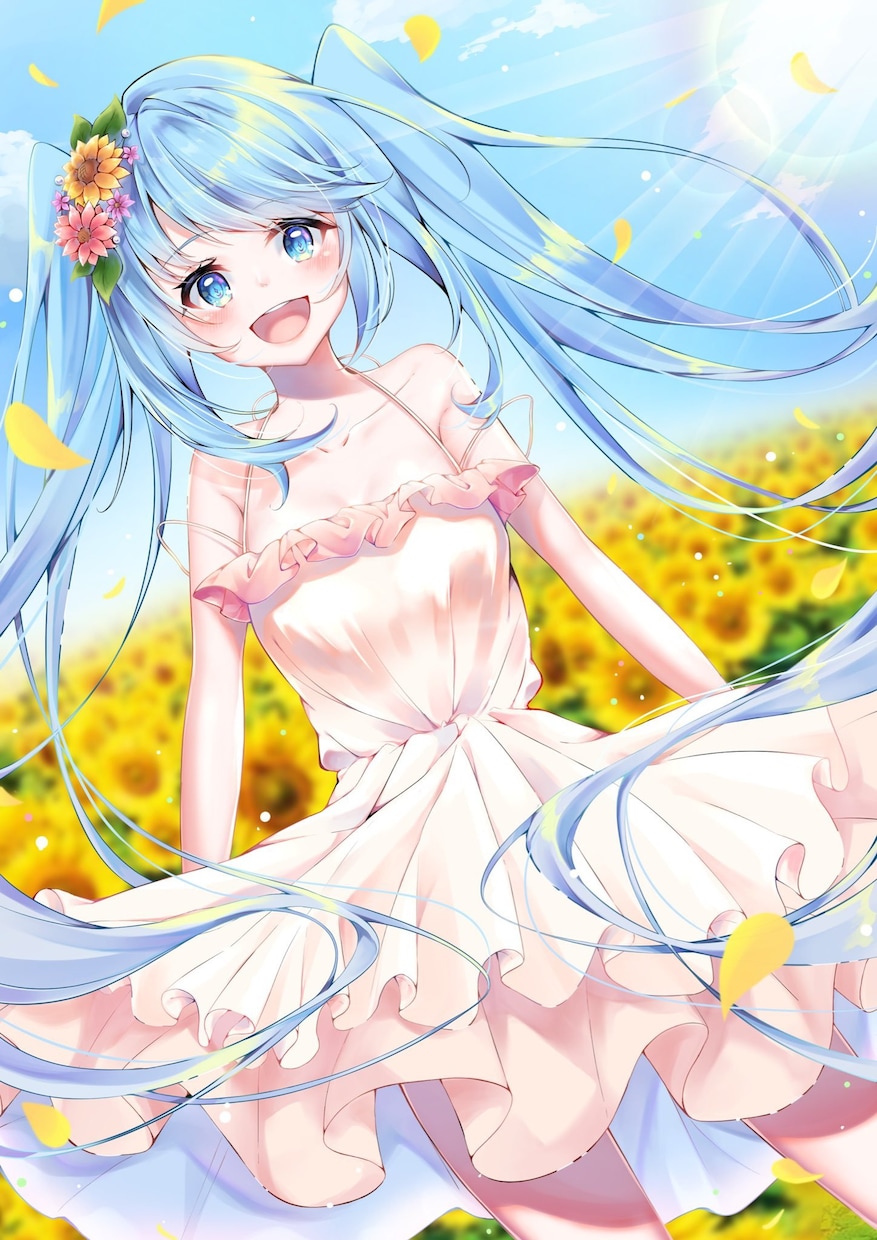 可愛くて綺麗！あなただけのイラスト描きます 商用利用可！SNS、MV、挿絵、キービジュアルなどに！ イメージ8