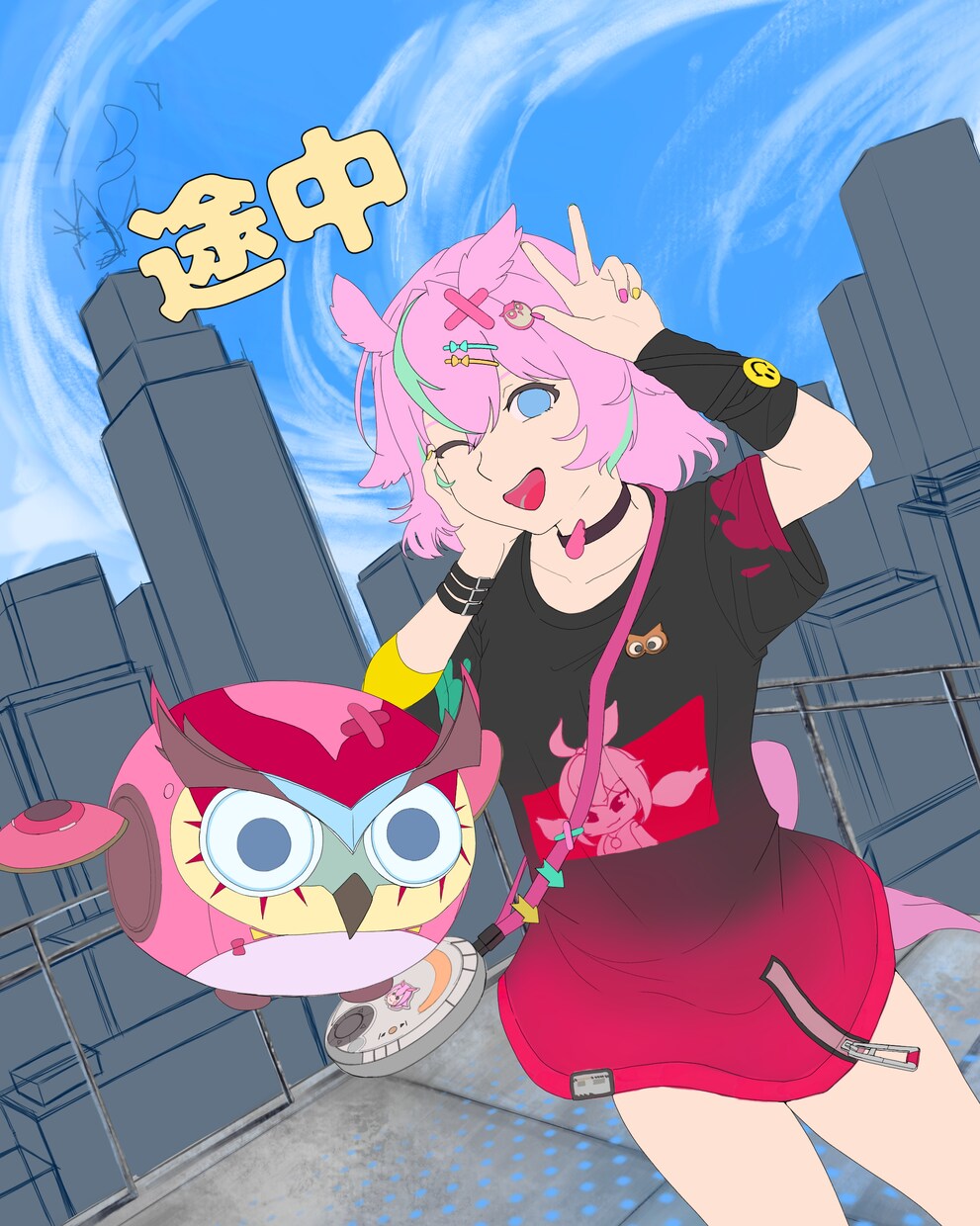 一枚絵、アイコン、オリキャライラストを制作します 貴方のオリキャラを描きたいです！ イメージ3
