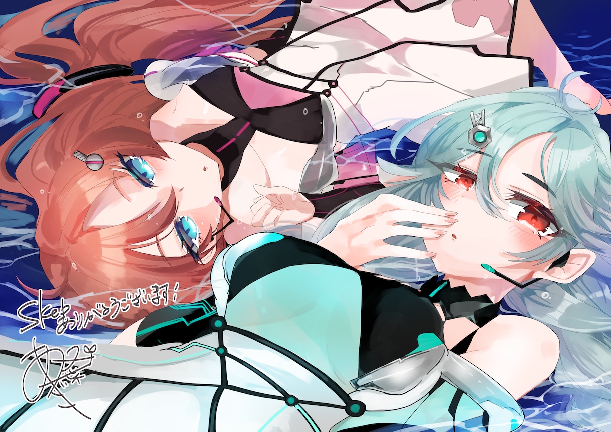 商用利用◎一枚絵を描きます SNS用、歌ってみたイラスト等におすすめです イメージ5