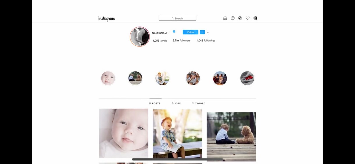 インスタ風プロフィールムービーを制作いたします インスタグラム風　クオリティ間違いなしです！！ イメージ8