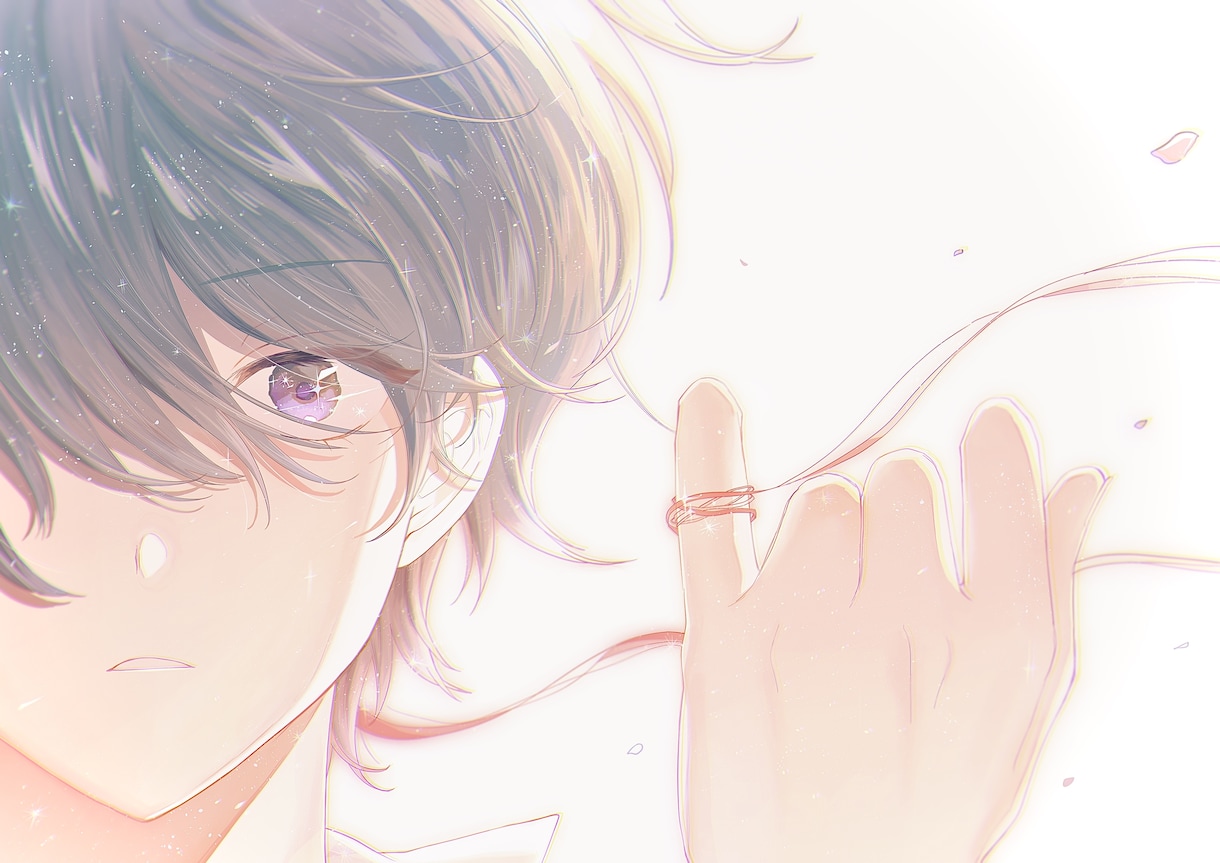 サムネや動画など多岐に渡って使える一枚絵描きます アニメ塗りや厚塗り、男性、女性、デフォルメ何でもいけます！ イメージ1