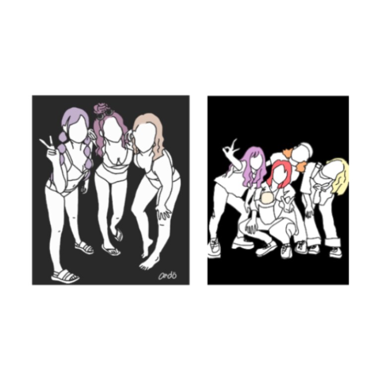 手書きイラストを描きます ⭐︎写真をモチーフにしたイラスト、オリジナルグッズ⭐︎ イメージ2