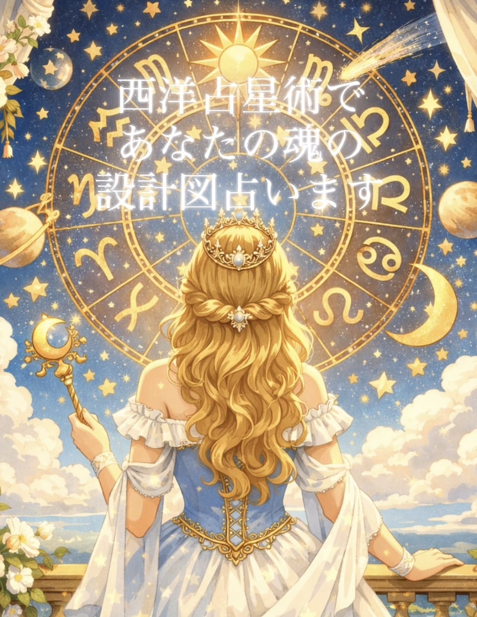 西洋占星術であなたの設計図を占います 性格、適職、相性、金運、結婚相手の特徴など イメージ1