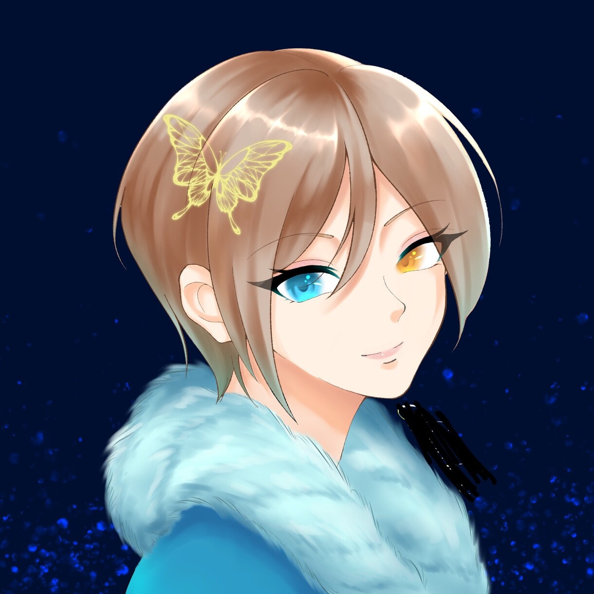 SNSアイコン。ここでカッコイイもの描きます かっこよさ重視、キレイ重視が好きな人に描きます。 イメージ1