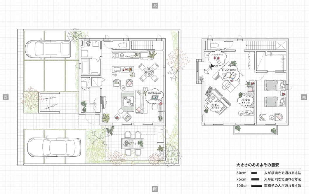 一級建築士が間取りの添削＆UA値の算出をします 断熱性能＆耐震性能の視点からもアドバイスします イメージ7