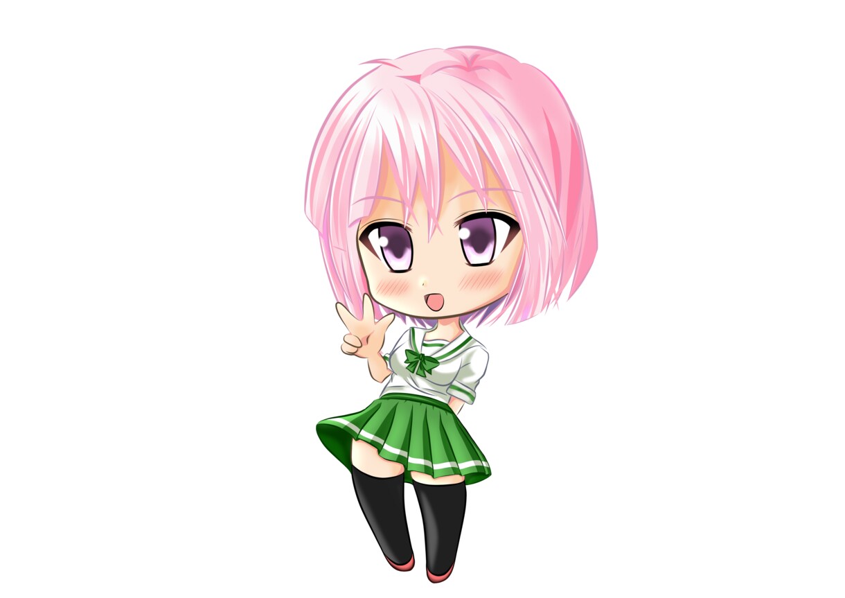 限定今だけ！萌えキャラアイコンを描きます Twitterなどで使える萌えアイコン イメージ7