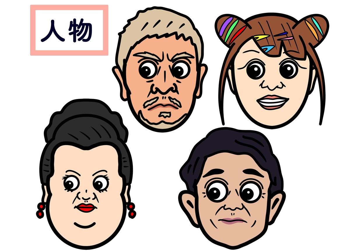 キョロっとした目のキャラをオーダー作成します ポップで使いやすく、あなただけの特別なキャラを実現します！ イメージ3