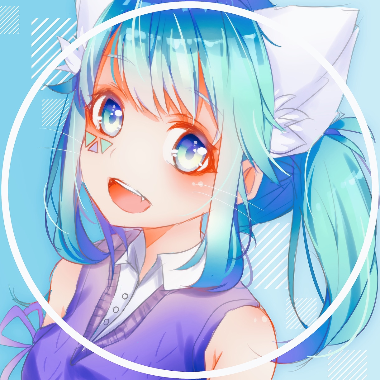高クオリティなTwitterのアイコン描きます オリジナルのアイコンが欲しい方に！好みにカスタマイズ可能☆ イメージ1