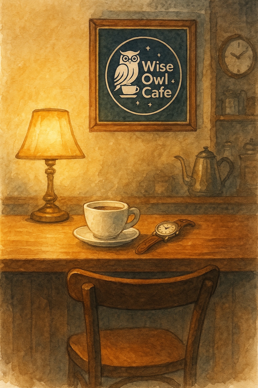 ブレンドコーヒー（30分）グチお悩みお聞きします 【Wise Owl Cafe】夜更けのカフェで、お一人様貸切 イメージ5