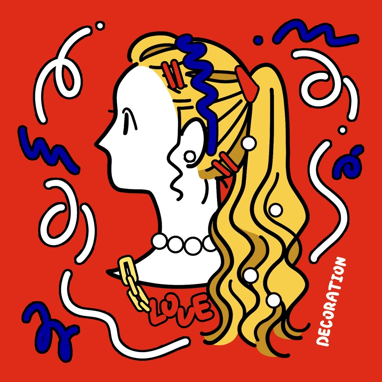 チラシ・CD・グッズなどPOPなイラスト描きます パキッとおしゃれな世界観をオリジナルイラストでご提供 イメージ1