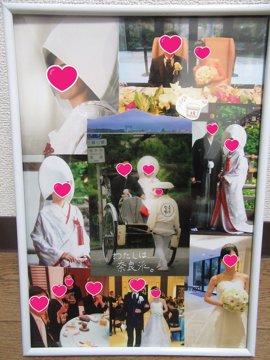 思い出を形に☆オリジナル写真立て作ります ご家族や友人への贈り物♪ご自分の思い出を飾りたい方♪ イメージ2
