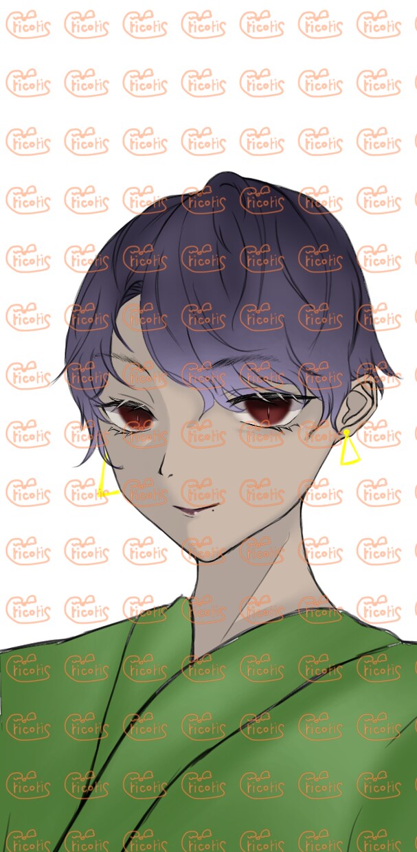 イラストを描きます 癖の詰まったキャラクターを一緒に作りましょう！ イメージ3