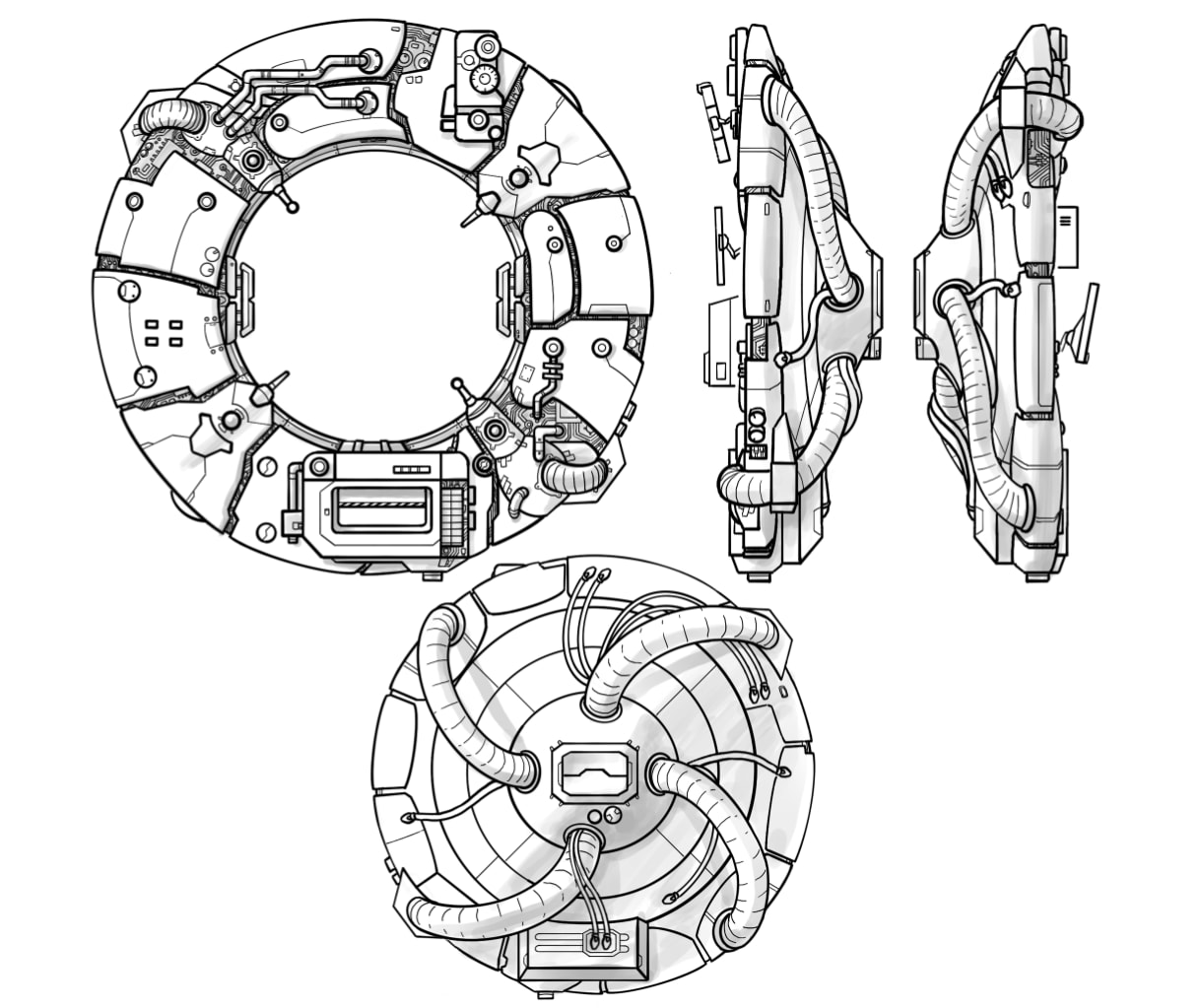 先着5件20%オフ☆メカ乗物系イラスト描きます ロボット、乗り物、建造物等のメカ系のイラストを制作します。 イメージ7