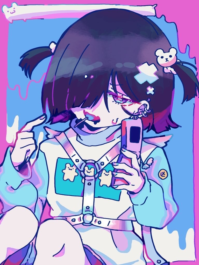 ヤミかわ❤︎ﾄﾞｸﾄﾞｸﾄﾞﾛﾄﾞﾛ病み絵描きます 流行りの病みポップ絵ならお任せを❤︎注目を集める絵ならこちら イメージ3