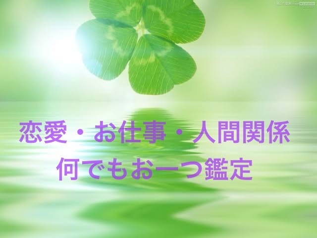 リピーター様✨何でもお一つ鑑定します 言霊を通した癒しをご体感ください イメージ1