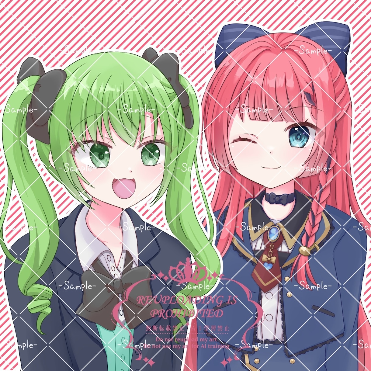 アイコンイラスト描きます アニメ・可愛い・萌え系・美少女イラストが得意です♪ イメージ5