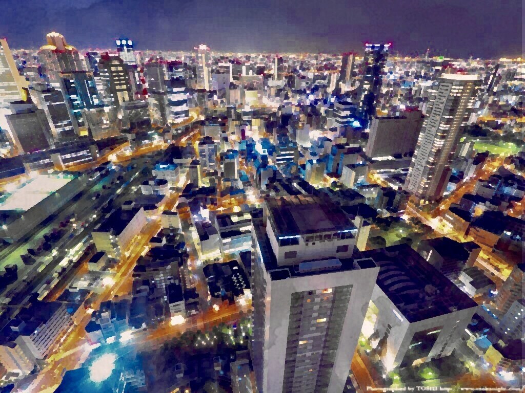 背景写真をイラストに加工します お持ちのお写真が点描風にアレンジされます！ イメージ4