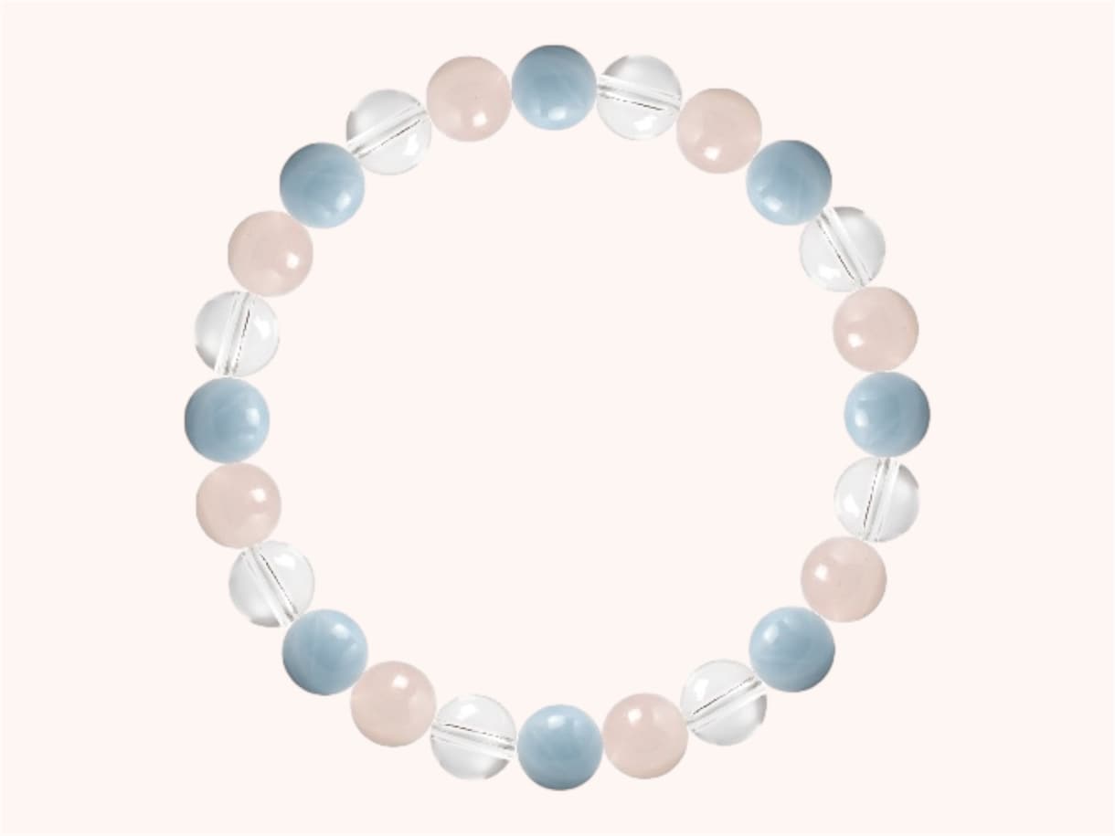 じっくり購入者様☆天然石ブレスレット作成いたします ♡1粒1粒お選びいたします♡♡♡ イメージ1