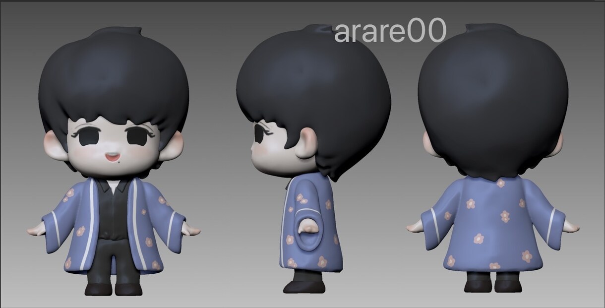３Dモデリングします 小物、キャラクター、３Dプリンターなど全般モデリングします！ イメージ3