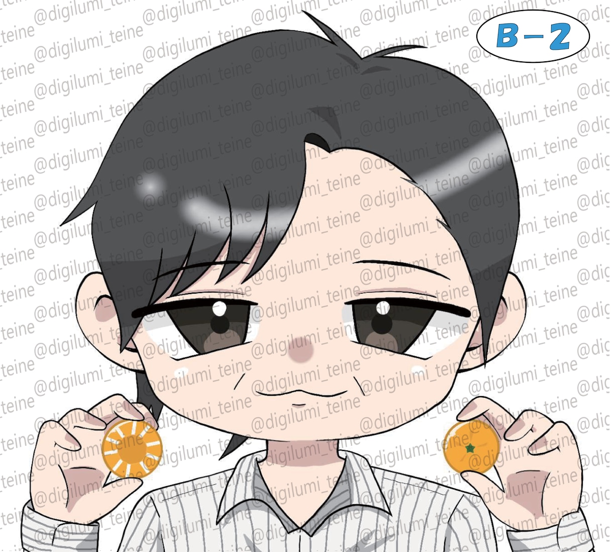 似顔絵イラスト（ミニキャラ/デフォルメ）描きます 組合せ自由！　お好きな仕上がりを購入可能！ イメージ3